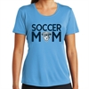 Florida Hawks FC Women's Soccer Mom Performance Shirt - Light Blue LST350-FHFCSM
