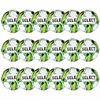 SELECT Club DB V22 Soccer Ball - White/Green - 18 Pack CLUBDBWHGRN-18Pk
