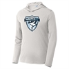 Florida Hawks FC Youth Competitor Hooded Pullover - Silver FHFC-YST358SV