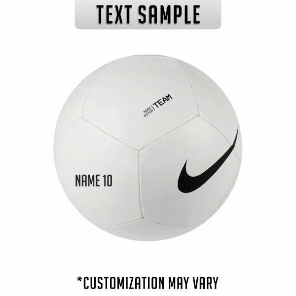 iets verlamming Moskee Nike Pitch Team Soccer Ball - White/Black DH9796-100 - AuthenticSoccer.com