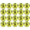 PUMA Orbita 6 MS Soccer Ball - Yellow Alert/Sun Struck/Matte Aged Silver - 20 Pack 084335-11-20PACK