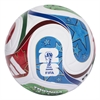 adidas FIFA World Cup 26 Trionda League Soccer Ball - White/Vivid Red/Glow Blue/Green JD8030
