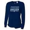 Florida Hawks FC Women's UV LS Performance Tee - Navy FHFC-NW3002NV