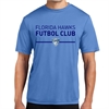 Florida Hawks FC Short Sleeve Performance Shirt - Light Blue ST350-FHFCLB