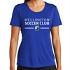 Wellington Soccer Club Women's Performance Shirt - Blue WWSC-LST350B