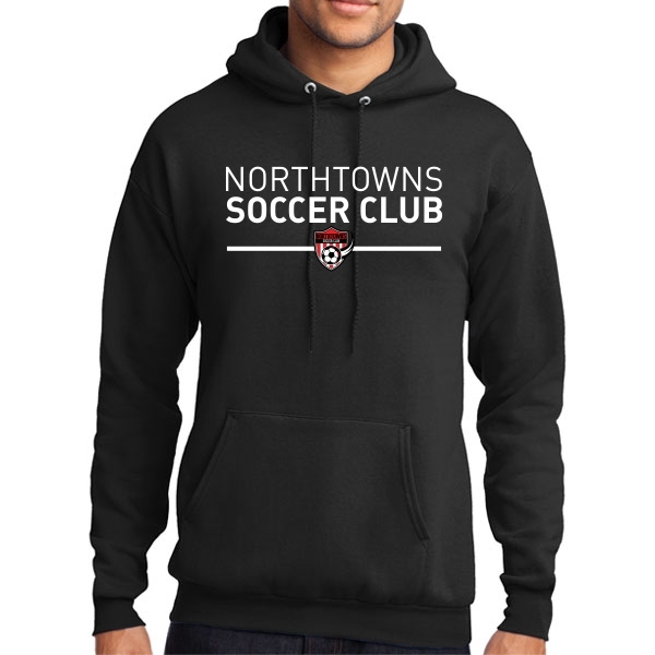 Northtowns Soccer Club Hooded Sweatshirt Black