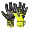 Reusch Attrakt Gold NC Finger Support Goalkeeper Gloves - Safety Yellow/Silver/Black 5560150