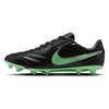 Nike Tiempo Ligera Pro FG - Black/Illusion Green-Black HQ3158-002 2