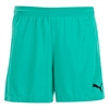 Puma Women's Team Final 21 Shorts - Green Glimmer 704370-21