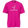 Badger Kick Breast Cancer Tee - Hot Pink 4120HP