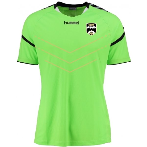 neon green soccer jersey