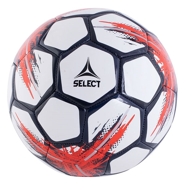 Select Classic Soccer Ball White/Red 0388488789