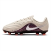 Nike United Junior Tiempo Maestro Academy FG/MG - Fossil/Metallic Silver-Burgundy Crush IO8549-201