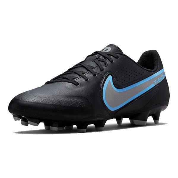 Santo girasol Frustración Nike Tiempo Legend 9 Academy FG - Black/Blue/Iron Grey DA1174004 -  AuthenticSoccer.com