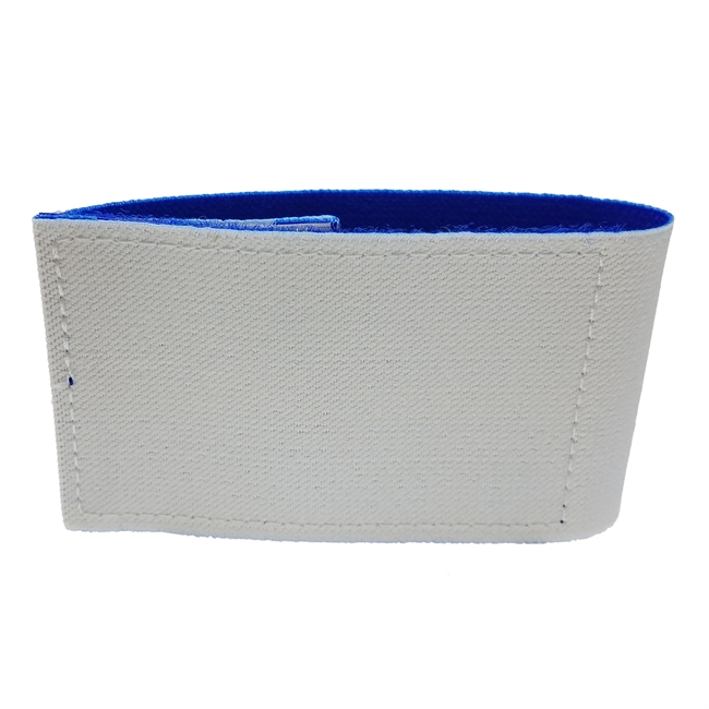 Reversible Shin Guard Stays Royal Blue/White, Match Your Sock