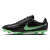 Nike Tiempo Ligera Pro FG - Black/Illusion Green-Black HQ3158-002 3