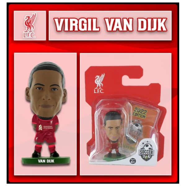 Soccer Starz Figure - Virgil Van Dijk - Liverpool - Home Kit