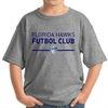 Florida Hawks FC Youth Supporter T-Shirt - Grey 5000B-FHFCG