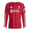 adidas Liverpool Home Long Sleeve Jersey 2025-2026 JV6456