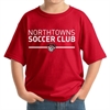 Northtowns Soccer Club Youth T-Shirt - Red NSC-5000B