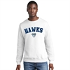 Florida Hawks FC Core Fleece Crewneck Sweatshirt - White FHFC-PC78WH