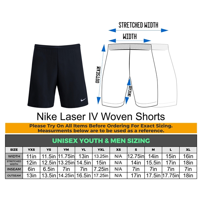 nike team laser woven shorts