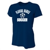 Florida Hawks FC Women's UV Performance Tee - Ball Design - Navy FHFC-NW3201NV2