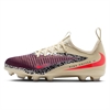 Nike United Junior Phantom 6 Low Academy FG/MG - Burgundy Crush/University Red-Fossil IO8480-661 2