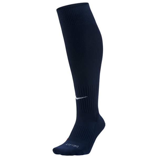 American Heritage Nike Classic II Sock - Navy/White - AuthenticSoccer.com