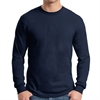 Gildan 5400 Cotton Long Sleeve T-Shirt - Navy G5400Navy