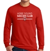 Hobe Sound Soccer Club Long Sleeve T-Shirt - Red G5400-HS