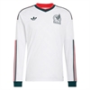 adidas Mexico Long Sleeve Away Jersey 2026 - White JZ2821