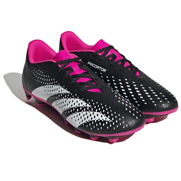 GW4604 adidas Accuracy.4 FxG Black/Cloud - Pink White/Team Core Predator Shock