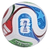adidas FIFA World Cup 26 Trionda Training Soccer Ball - White/Vivid Red/Glow Blue/Green JD8032