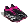 adidas Junior Predator Accuracy.4 Sock FxG - Core Black/Cloud White/Team Shock Pink GW4619