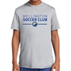Wellington Soccer Club Youth Performance Shirt - Silver WWSC-YST350S