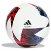 adidas MLS Training Soccer Ball - White/Blue/Red HT9027