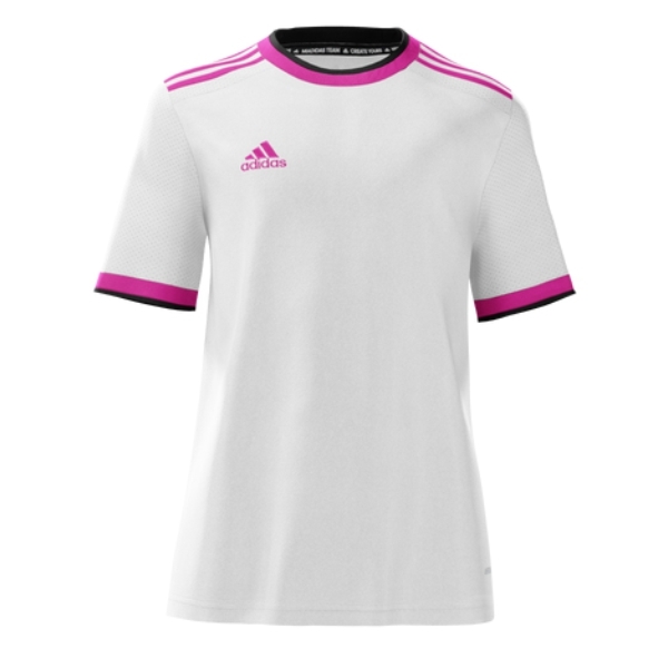 Atlas amor Enfriarse adidas mi Competition 21 Jersey - White/Pink/Black - GL7248 -  AuthenticSoccer.com