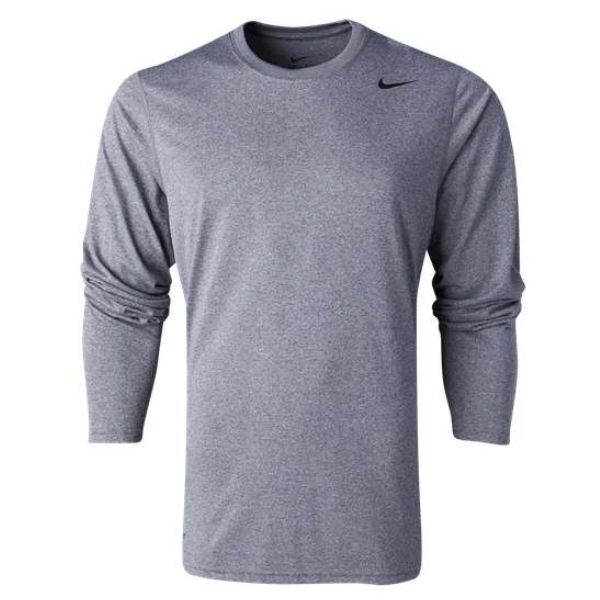 nike team legend long sleeve crew