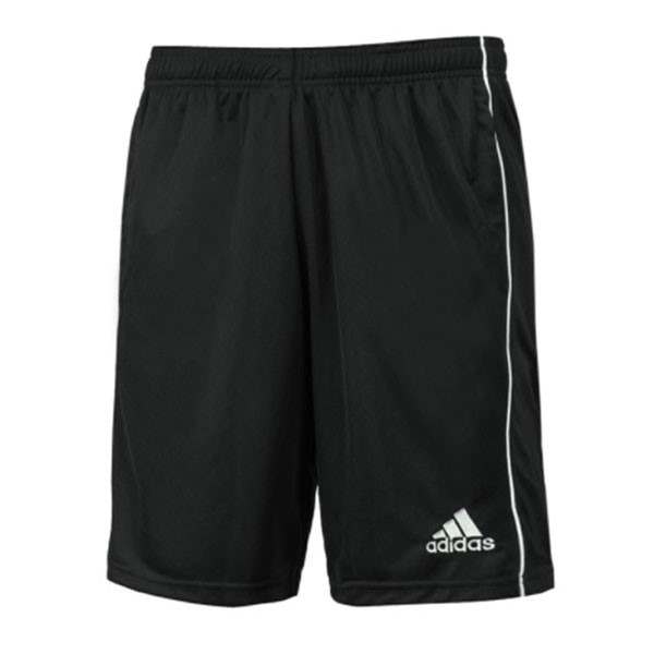 Core 18 Shorts - Black/White CE9031 AuthenticSoccer.com