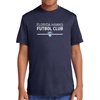 Florida Hawk FC Youth Short Sleeve Performance Shirt - Navy YST350-FHFC