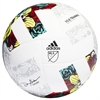 adidas MLS Training Soccer Ball - White/Solar Yellow/Power Blue H57825