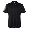 adidas Floating 3-Stripes Sport Shirt - Black A480B