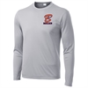 Benjamin School Long Sleeve J.V. Training Jersey - Silver BENJV-ST350LS
