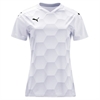 Puma Women's Team Final 21 Graphic Jersey - Puma White/Gray 704368-04