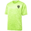 Treasure Coast Tritons Heather Performance Shirt - Lime Shock/Electric TCT-ST390