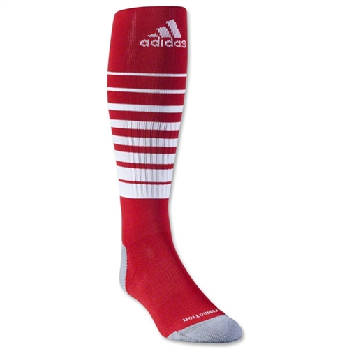 adidas Team Speed Soccer Sock Red/White 5130180RedWhi