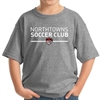 Northtowns Soccer Club Youth T-Shirt - Grey NSC-5000B-Grey