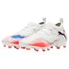 Puma FUTURE 8 MATCH FG/AG JR - White/Black/Glowing Red 108614-01