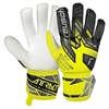Reusch Attrakt Solid Finger Support Goalkeeper Gloves - Safety Yellow/Black/Silver 5560510